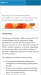 Mobile Screenshot of clemsonphotoclub.com